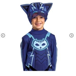Toddler PJ Masks Catboy Classic Halloween Costume Jumpsuit with Headpiece